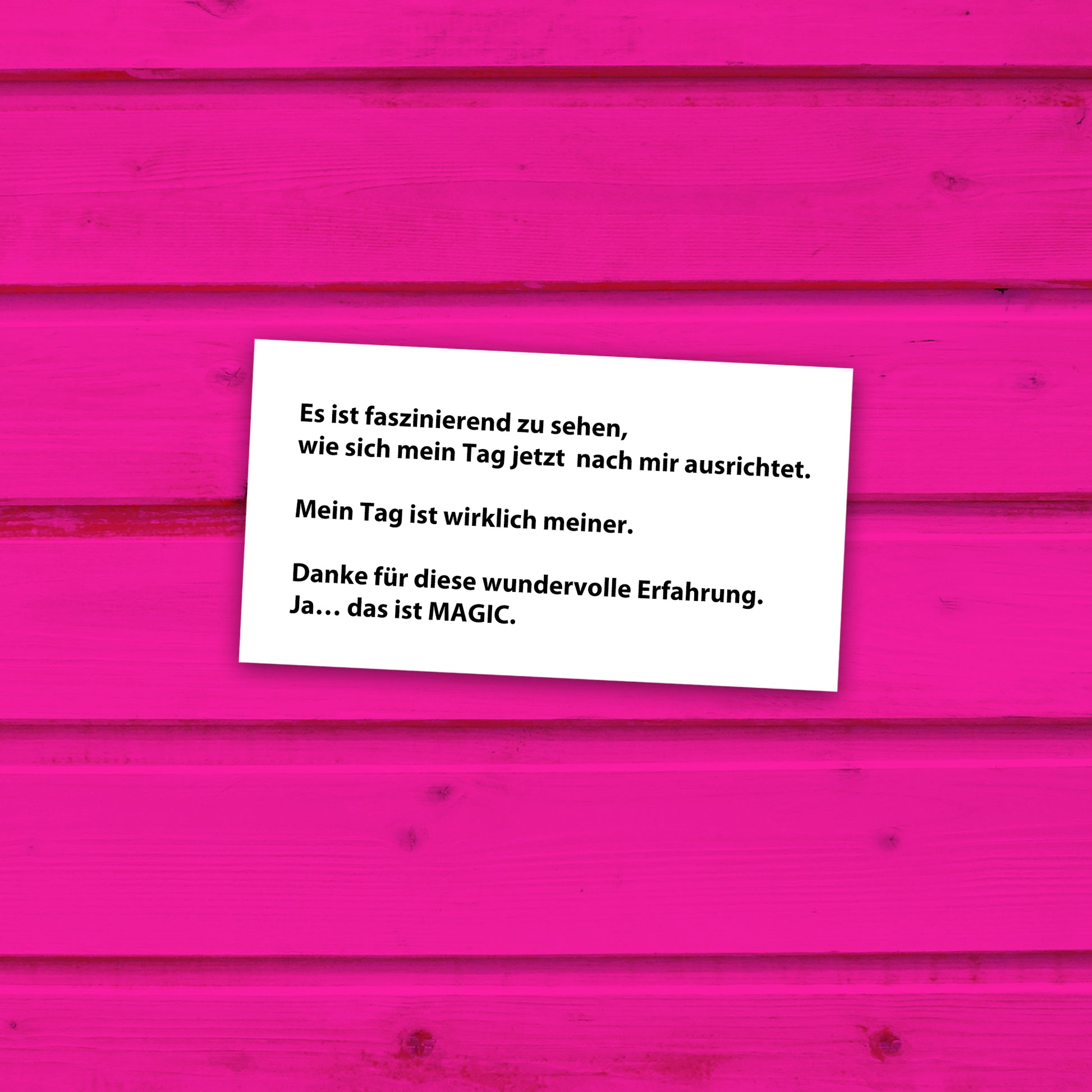 MAGIC DAY Erfahrung – Kundinnen-Feedback zur Morgenroutine wahre Identität Activation