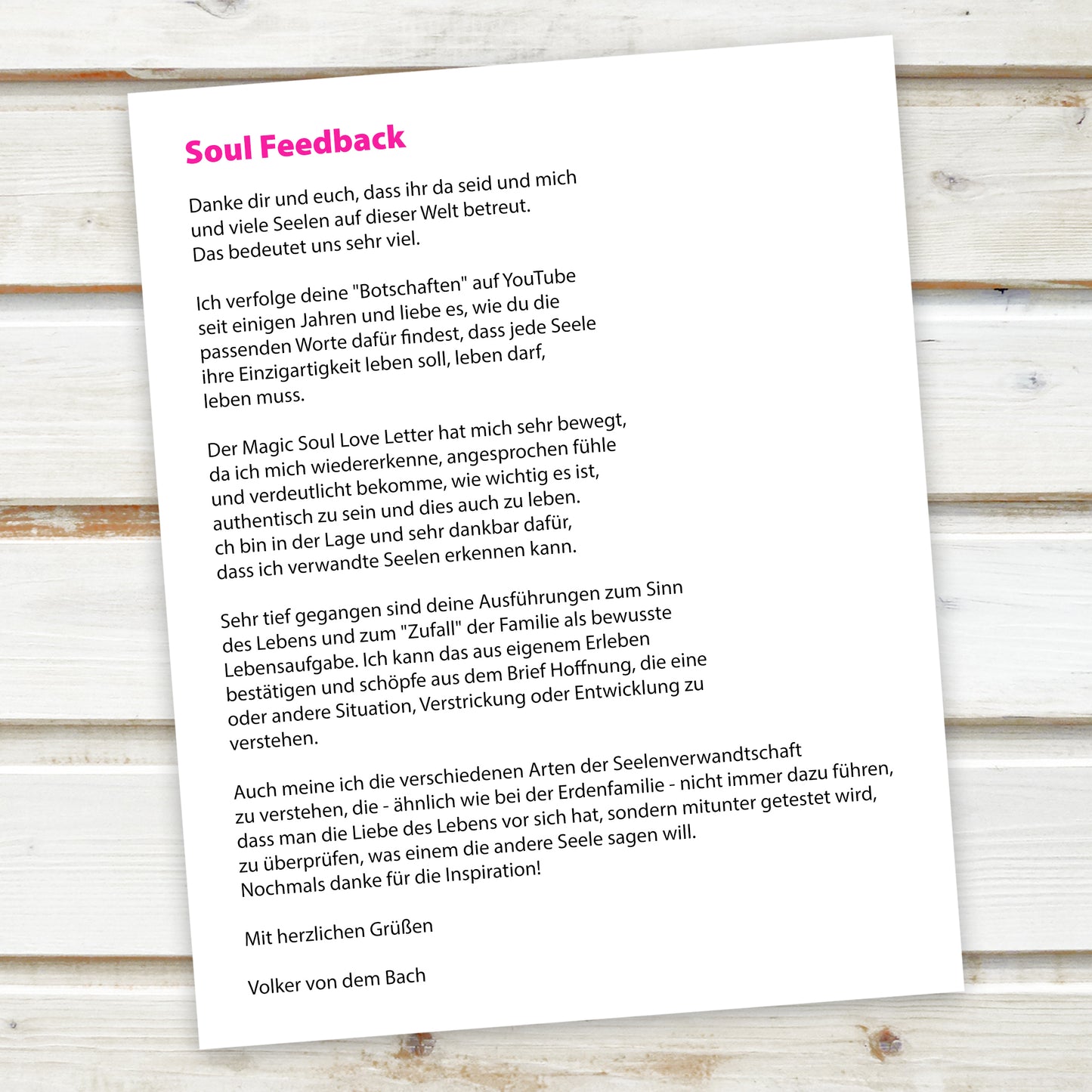 MAGIC SOUL LOVE LETTER No. 1 – Die Vorbereitung Deiner Inkarnation